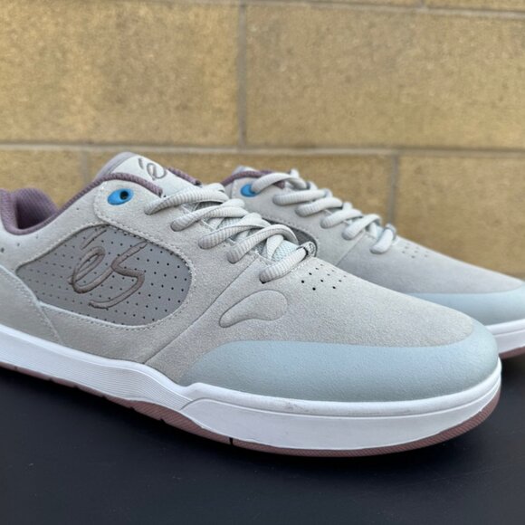 ES  Swift 1.5  Grey/Dark Grey/Blue skateboarding sneaker shoes Size 9 NWOB - Picture 4 of 11